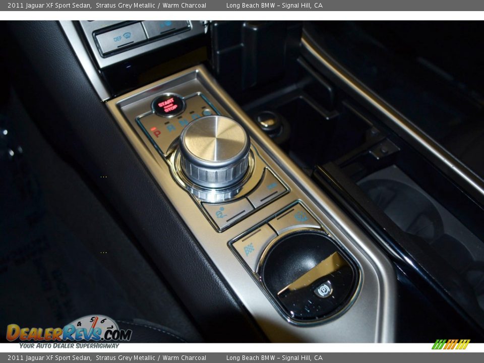 2011 Jaguar XF Sport Sedan Stratus Grey Metallic / Warm Charcoal Photo #22