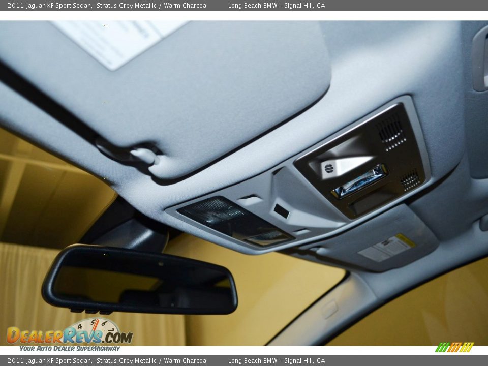 2011 Jaguar XF Sport Sedan Stratus Grey Metallic / Warm Charcoal Photo #23