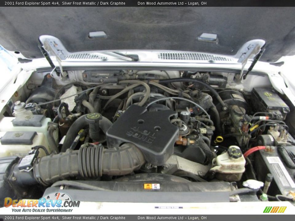2001 Ford Explorer Sport 4x4 4.0 Liter SOHC 12-Valve V6 Engine Photo #3