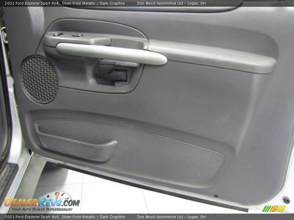 2001 Ford Explorer Sport 4x4 Silver Frost Metallic / Dark Graphite Photo #8