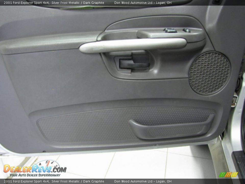 2001 Ford Explorer Sport 4x4 Silver Frost Metallic / Dark Graphite Photo #9