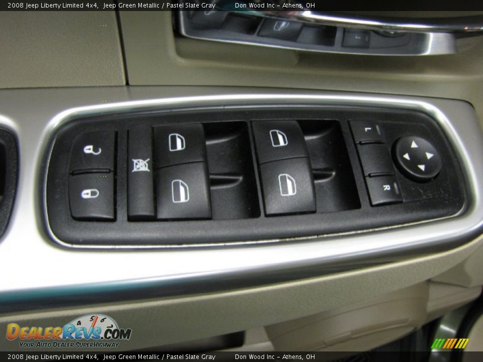 2008 Jeep Liberty Limited 4x4 Jeep Green Metallic / Pastel Slate Gray Photo #12