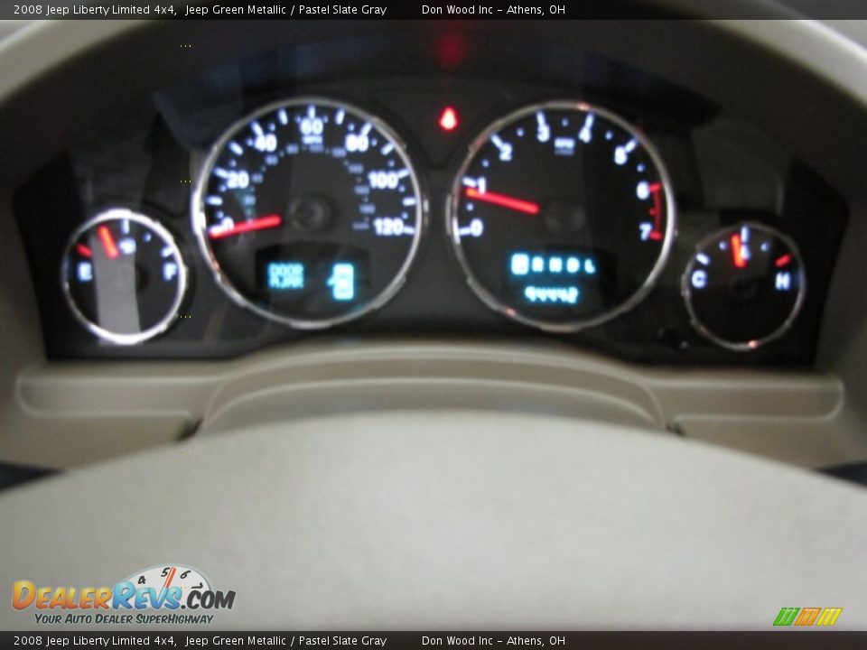 2008 Jeep Liberty Limited 4x4 Jeep Green Metallic / Pastel Slate Gray Photo #19