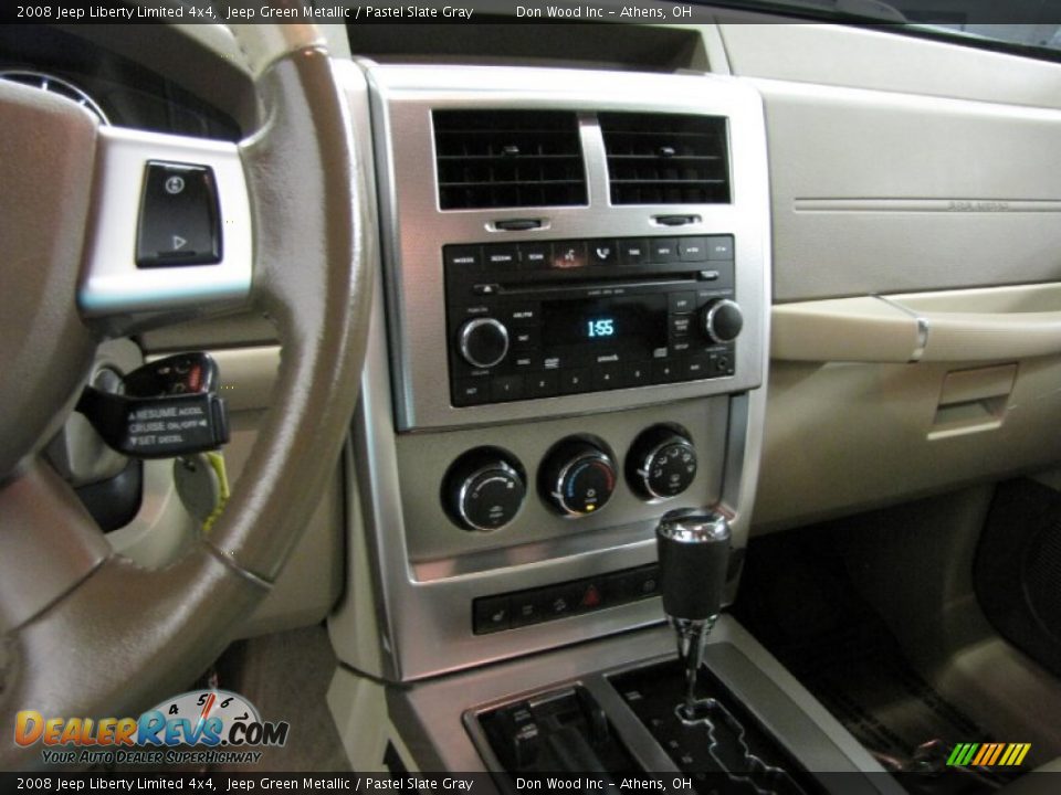 2008 Jeep Liberty Limited 4x4 Jeep Green Metallic / Pastel Slate Gray Photo #22