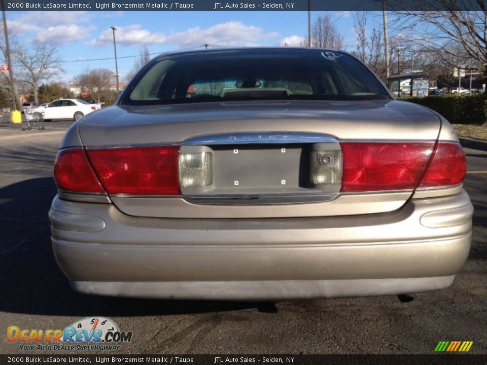 2000 Buick LeSabre Limited Light Bronzemist Metallic / Taupe Photo #5