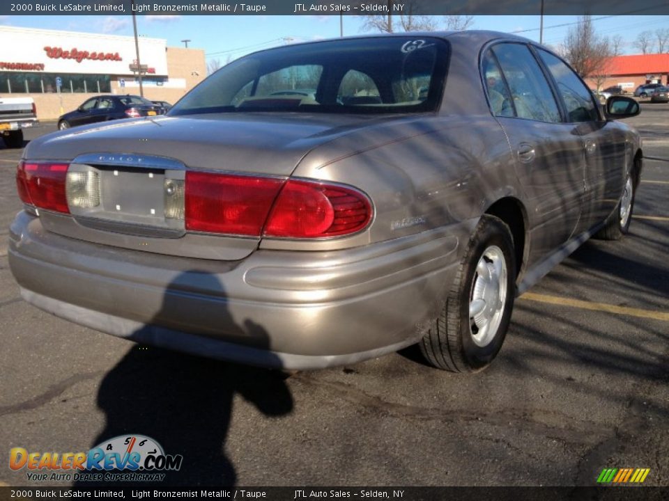 2000 Buick LeSabre Limited Light Bronzemist Metallic / Taupe Photo #6