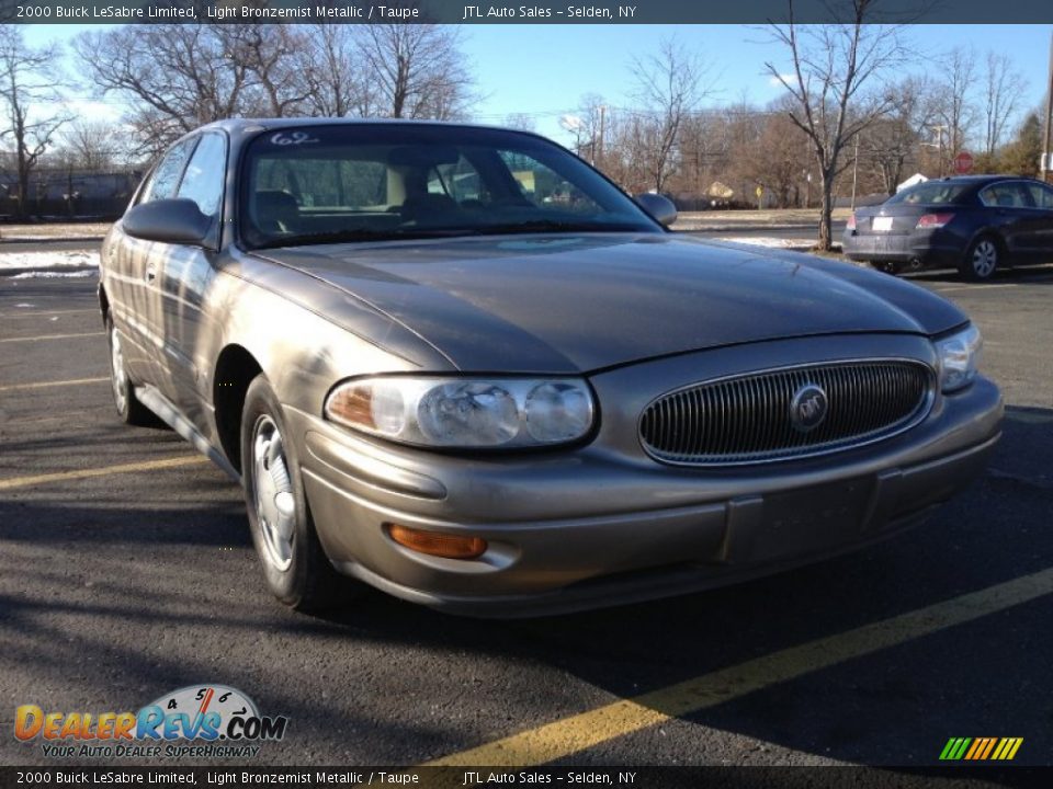 2000 Buick LeSabre Limited Light Bronzemist Metallic / Taupe Photo #7