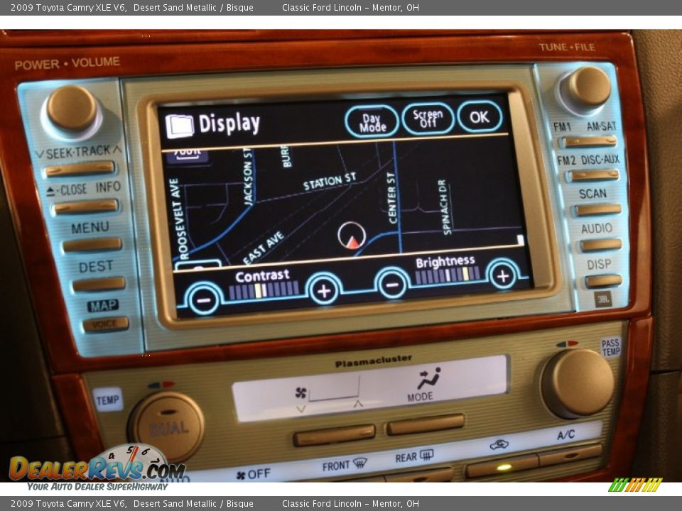 2009 Toyota Camry XLE V6 Desert Sand Metallic / Bisque Photo #14