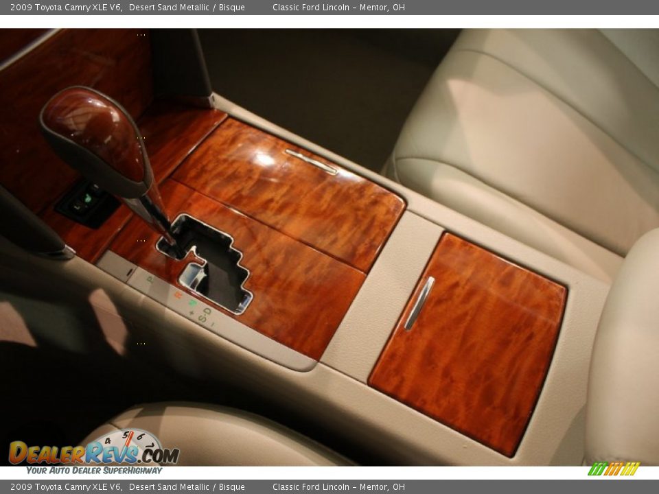 2009 Toyota Camry XLE V6 Desert Sand Metallic / Bisque Photo #22
