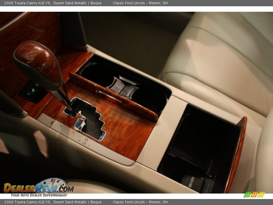 2009 Toyota Camry XLE V6 Desert Sand Metallic / Bisque Photo #23