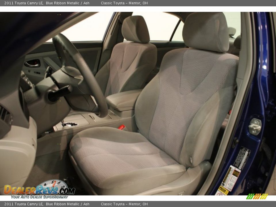 2011 Toyota Camry LE Blue Ribbon Metallic / Ash Photo #4
