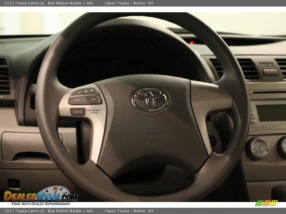 2011 Toyota Camry LE Blue Ribbon Metallic / Ash Photo #5