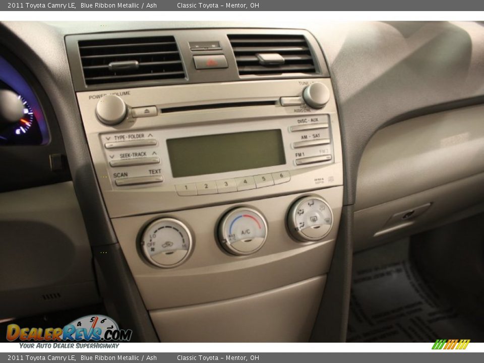 2011 Toyota Camry LE Blue Ribbon Metallic / Ash Photo #7