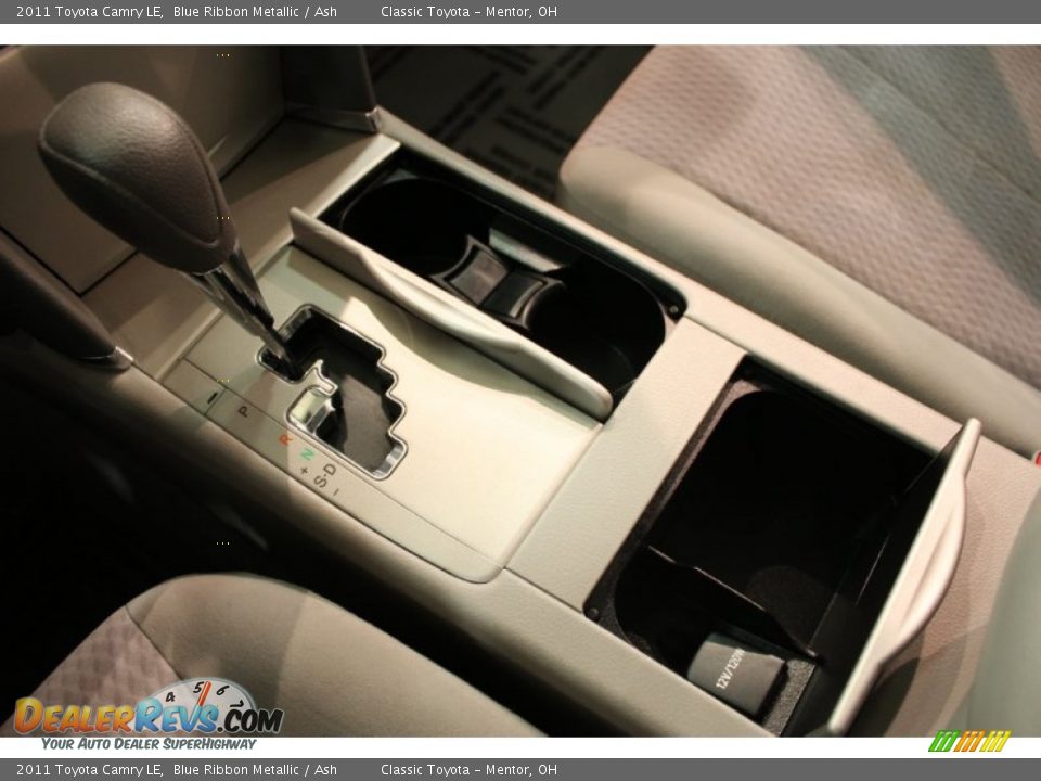 2011 Toyota Camry LE Blue Ribbon Metallic / Ash Photo #9