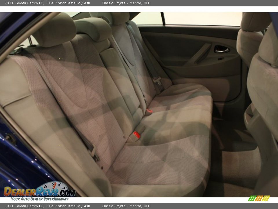 2011 Toyota Camry LE Blue Ribbon Metallic / Ash Photo #11