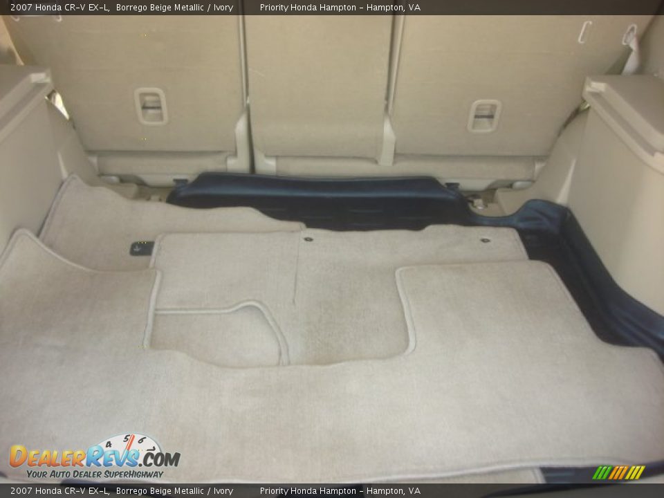 2007 Honda CR-V EX-L Borrego Beige Metallic / Ivory Photo #14