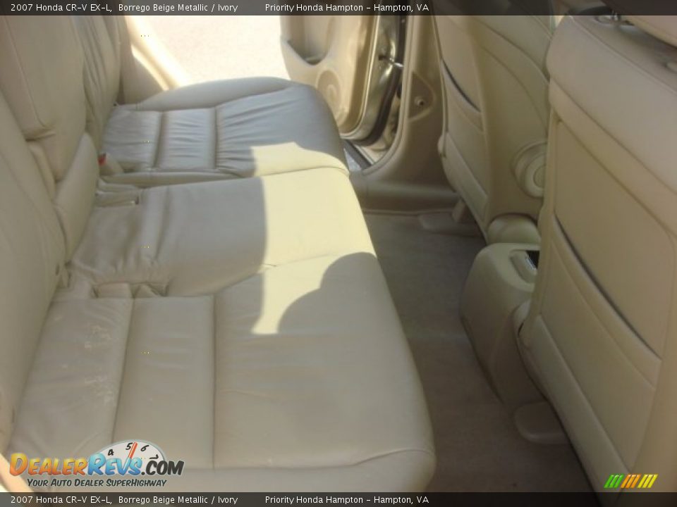 2007 Honda CR-V EX-L Borrego Beige Metallic / Ivory Photo #15