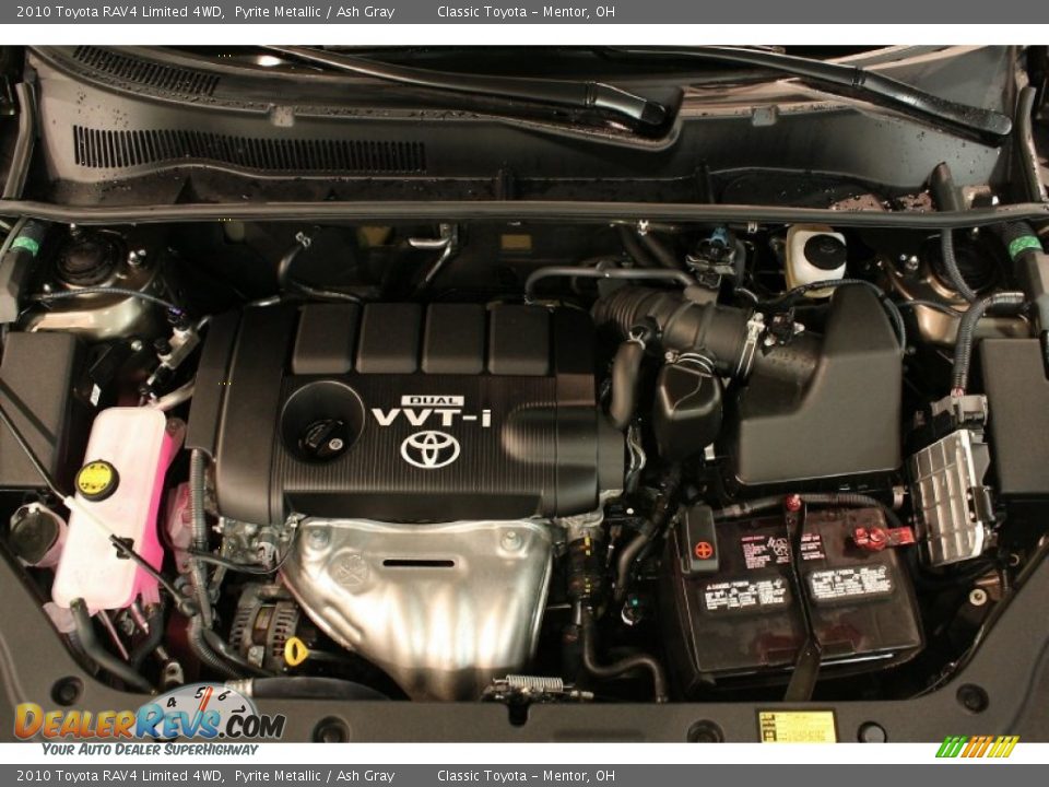 2010 Toyota RAV4 Limited 4WD Pyrite Metallic / Ash Gray Photo #16