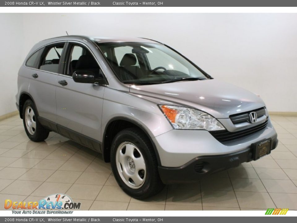 2008 Honda CR-V LX Whistler Silver Metallic / Black Photo #1