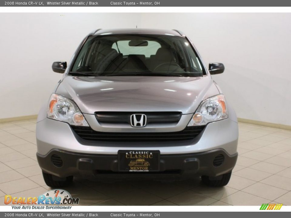 2008 Honda CR-V LX Whistler Silver Metallic / Black Photo #2