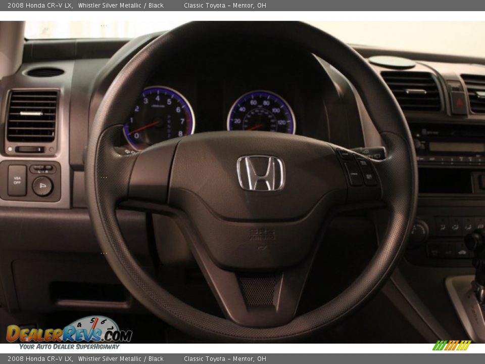 2008 Honda CR-V LX Whistler Silver Metallic / Black Photo #6