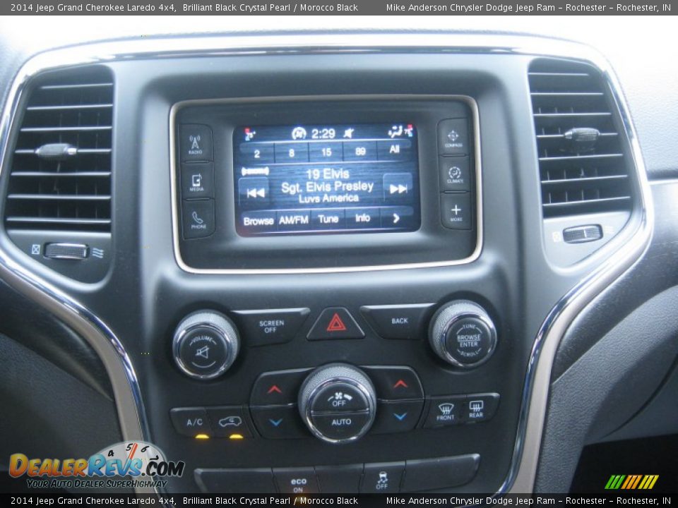 2014 Jeep Grand Cherokee Laredo 4x4 Brilliant Black Crystal Pearl / Morocco Black Photo #9