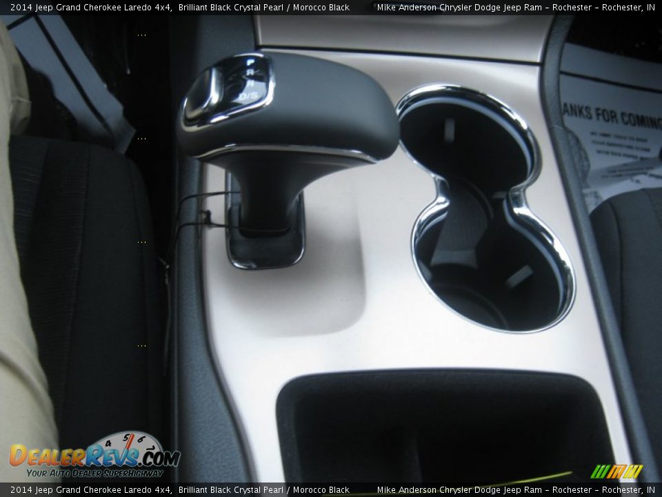 2014 Jeep Grand Cherokee Laredo 4x4 Brilliant Black Crystal Pearl / Morocco Black Photo #10