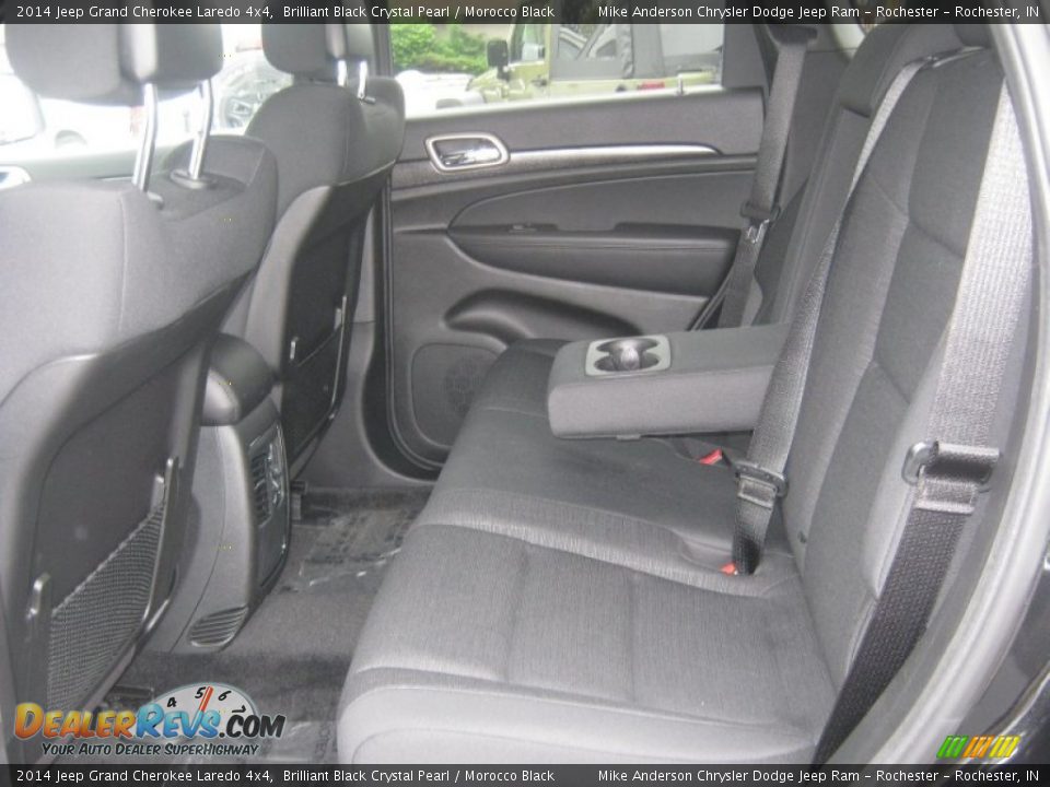 2014 Jeep Grand Cherokee Laredo 4x4 Brilliant Black Crystal Pearl / Morocco Black Photo #15