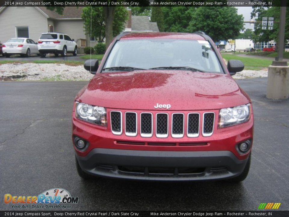 2014 Jeep Compass Sport Deep Cherry Red Crystal Pearl / Dark Slate Gray Photo #2