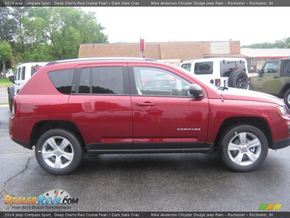2014 Jeep Compass Sport Deep Cherry Red Crystal Pearl / Dark Slate Gray Photo #3