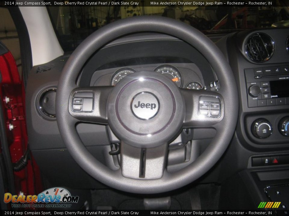 2014 Jeep Compass Sport Deep Cherry Red Crystal Pearl / Dark Slate Gray Photo #7