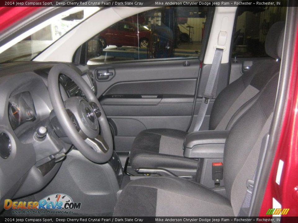 2014 Jeep Compass Sport Deep Cherry Red Crystal Pearl / Dark Slate Gray Photo #12