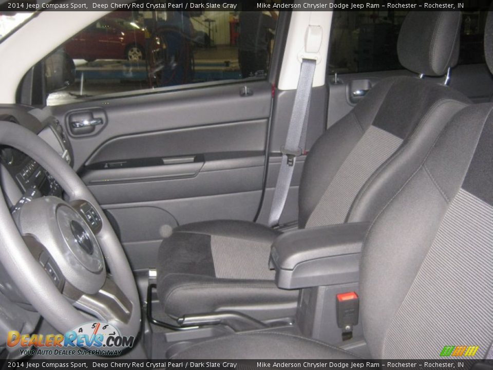2014 Jeep Compass Sport Deep Cherry Red Crystal Pearl / Dark Slate Gray Photo #13
