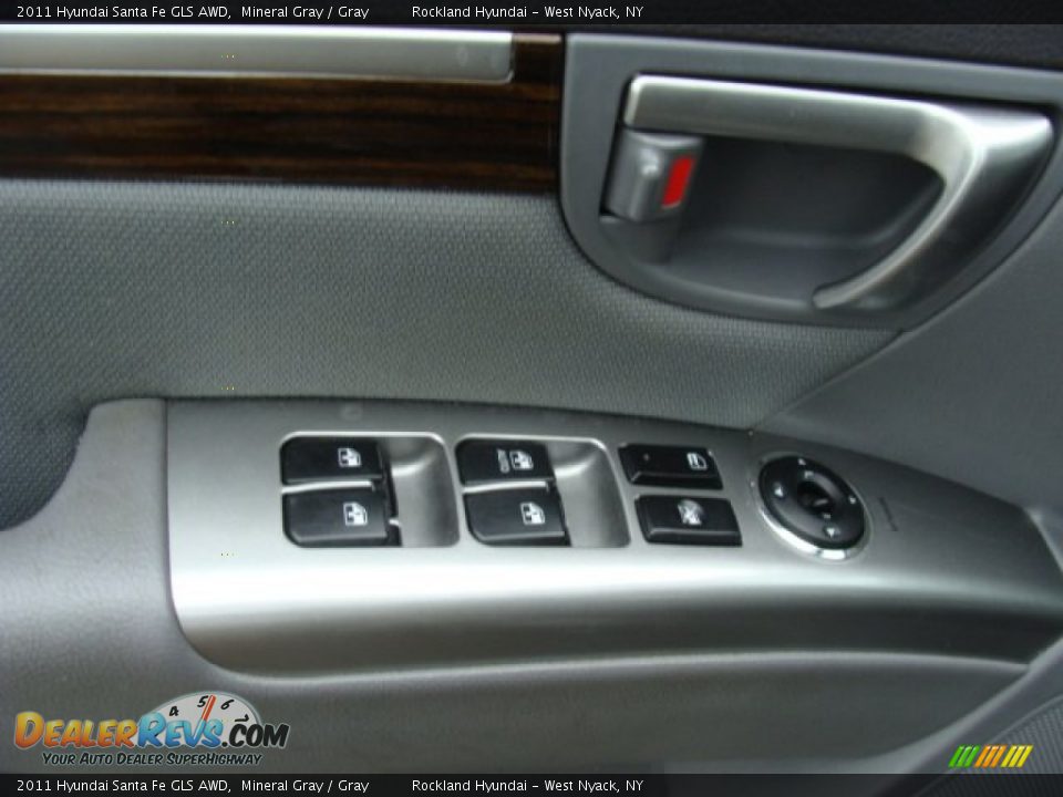 2011 Hyundai Santa Fe GLS AWD Mineral Gray / Gray Photo #8