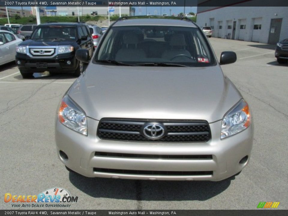 2007 Toyota RAV4 4WD Savannah Metallic / Taupe Photo #4