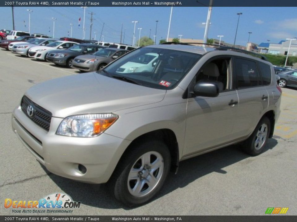 2007 Toyota RAV4 4WD Savannah Metallic / Taupe Photo #5