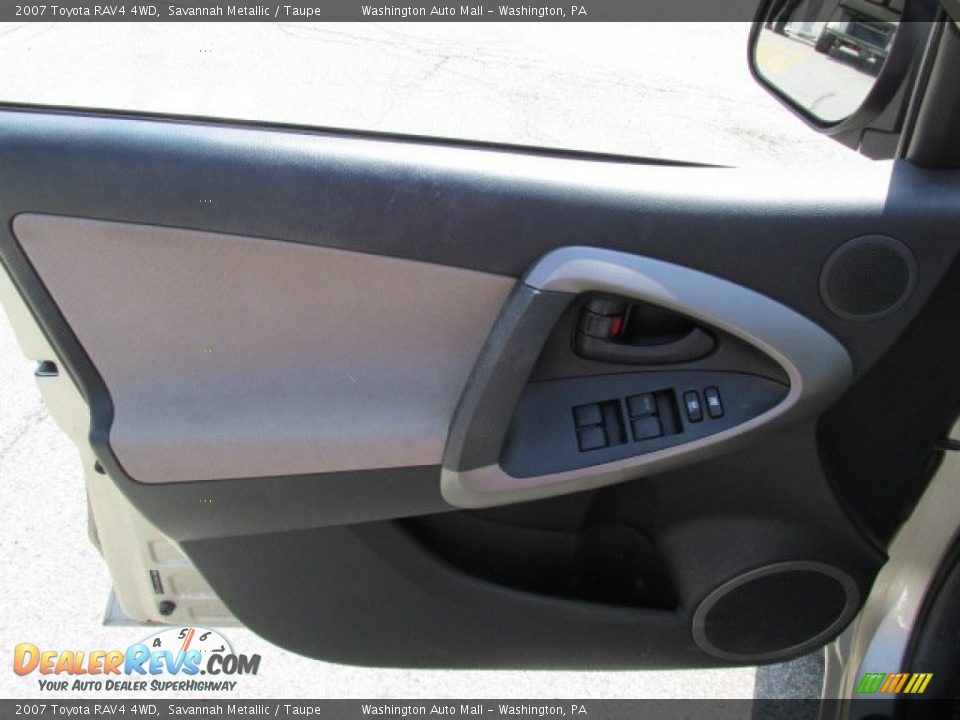 2007 Toyota RAV4 4WD Savannah Metallic / Taupe Photo #12