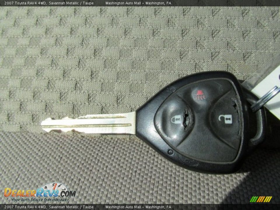 2007 Toyota RAV4 4WD Savannah Metallic / Taupe Photo #14
