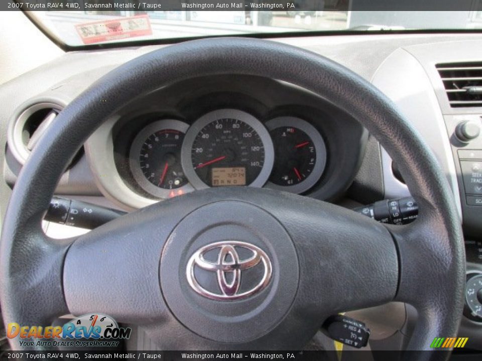 2007 Toyota RAV4 4WD Savannah Metallic / Taupe Photo #16
