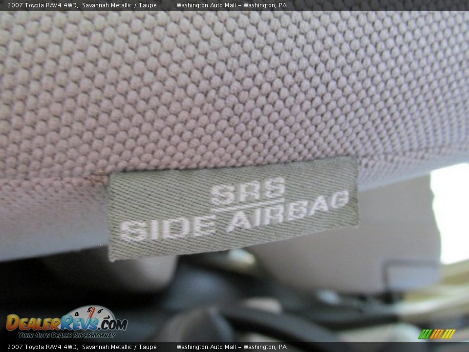 2007 Toyota RAV4 4WD Savannah Metallic / Taupe Photo #17