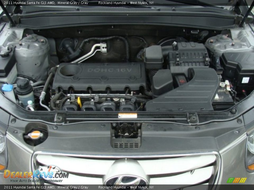 2011 Hyundai Santa Fe GLS AWD Mineral Gray / Gray Photo #29