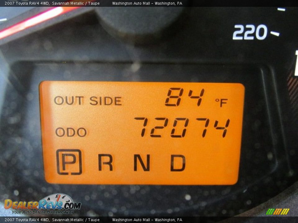 2007 Toyota RAV4 4WD Savannah Metallic / Taupe Photo #20