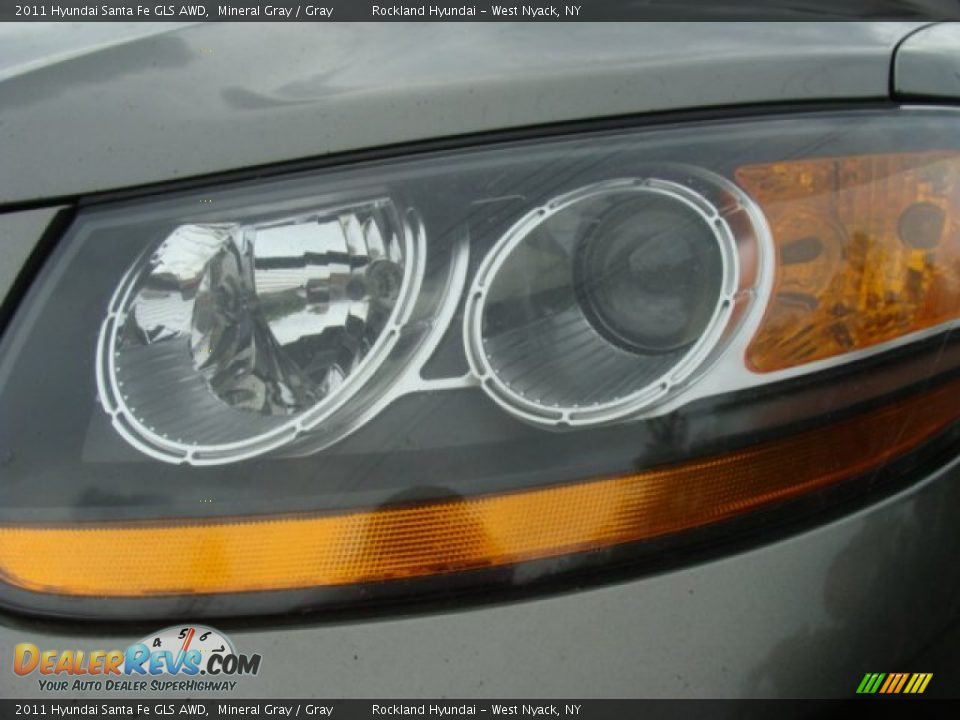2011 Hyundai Santa Fe GLS AWD Mineral Gray / Gray Photo #30