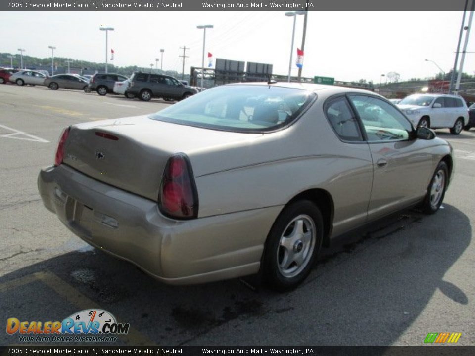 2005 Chevrolet Monte Carlo LS Sandstone Metallic / Neutral Photo #9