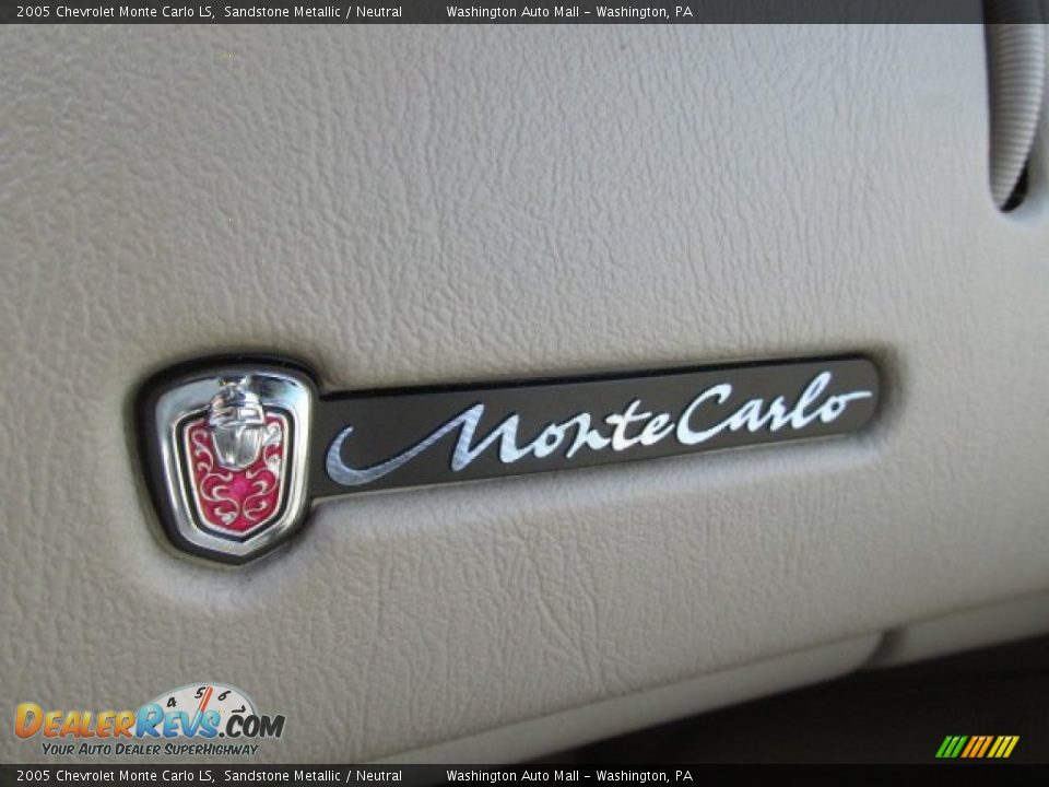 2005 Chevrolet Monte Carlo LS Sandstone Metallic / Neutral Photo #15
