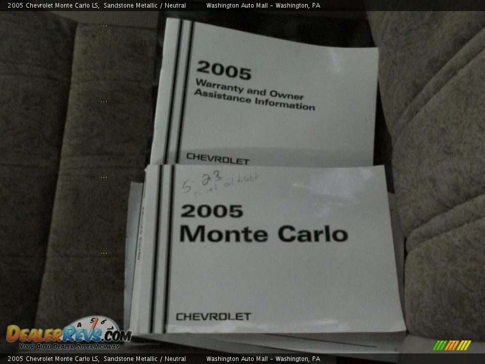 2005 Chevrolet Monte Carlo LS Sandstone Metallic / Neutral Photo #17