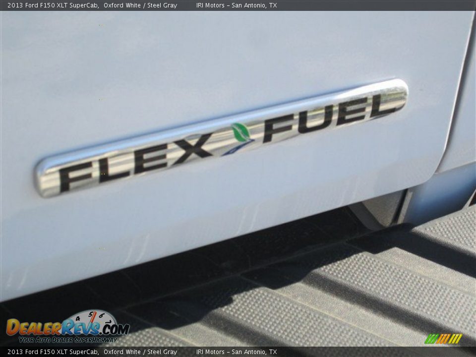 2013 Ford F150 XLT SuperCab Oxford White / Steel Gray Photo #9