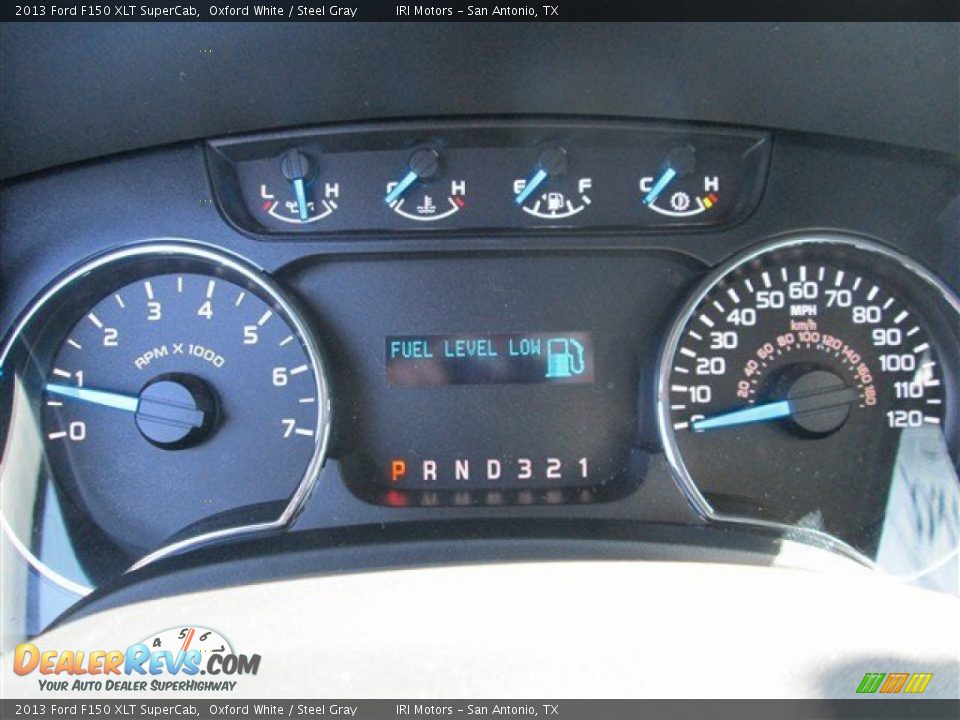 2013 Ford F150 XLT SuperCab Oxford White / Steel Gray Photo #20