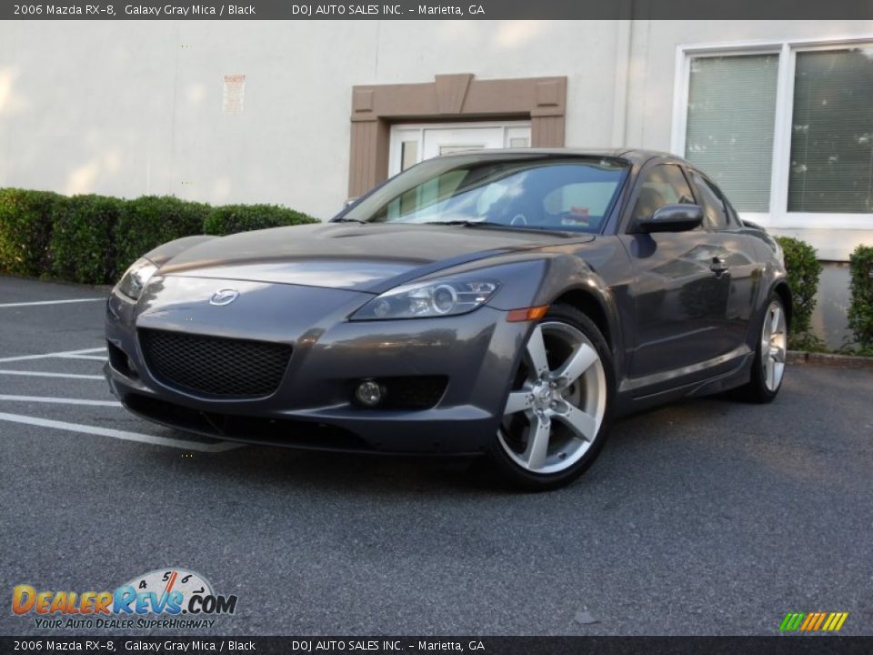 2006 Mazda RX-8 Galaxy Gray Mica / Black Photo #2