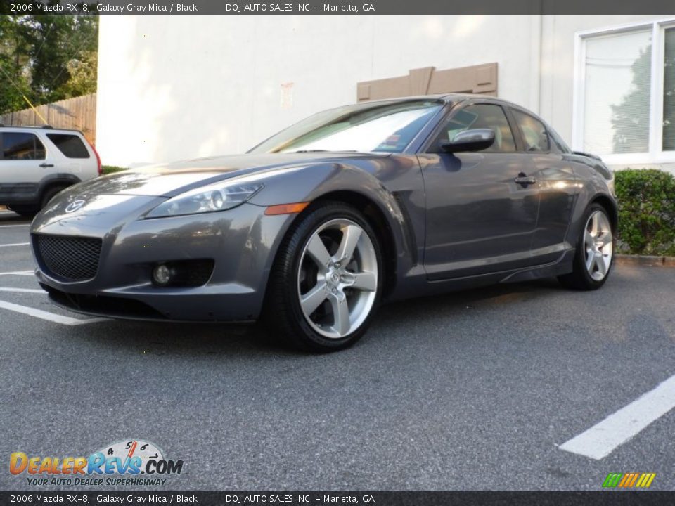 2006 Mazda RX-8 Galaxy Gray Mica / Black Photo #7